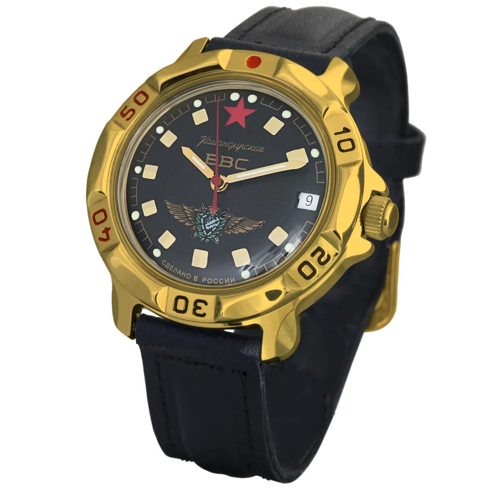 Vostok Komandirskie 819313 Air Force Watch  | Scubadudestore