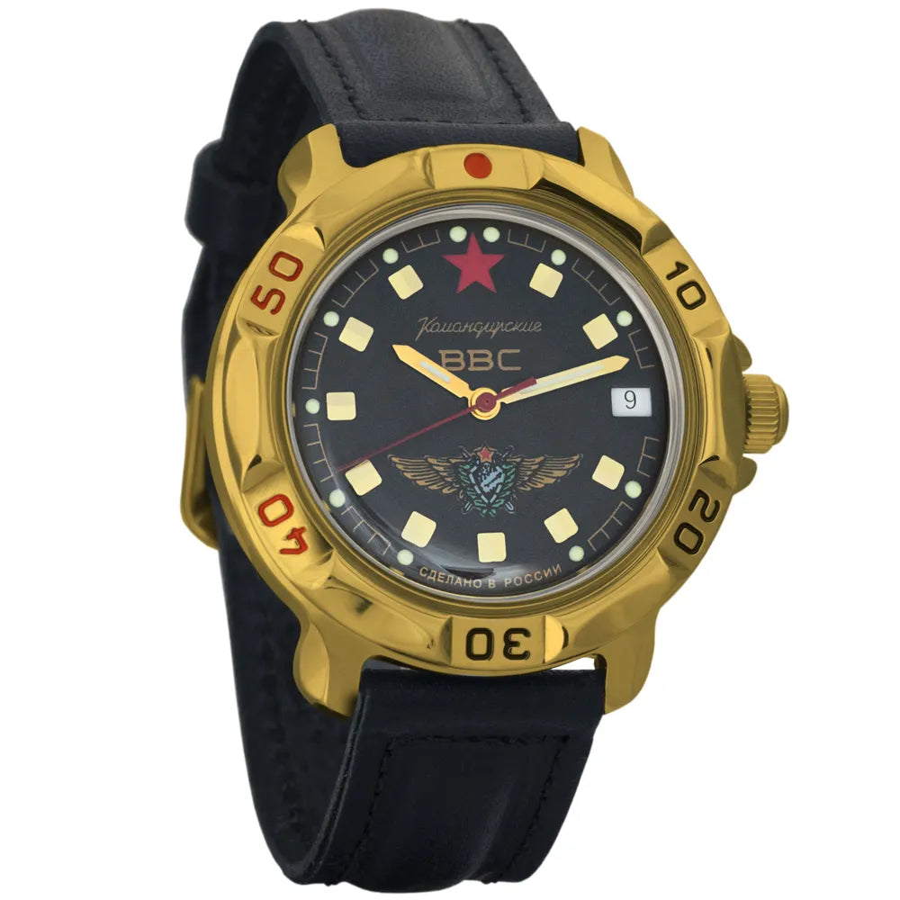 Vostok Komandirskie 819313 Air Force Watch  | Scubadudestore