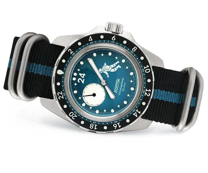 Vostok Amphibia 14038B Luna Dude Watch | Scubadudestore
