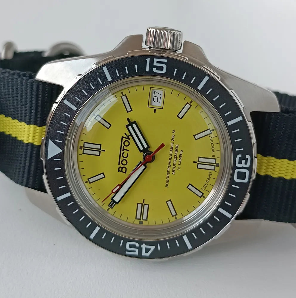 Vostok Amphibia Tourist 14050B Watch | Scubadudestore