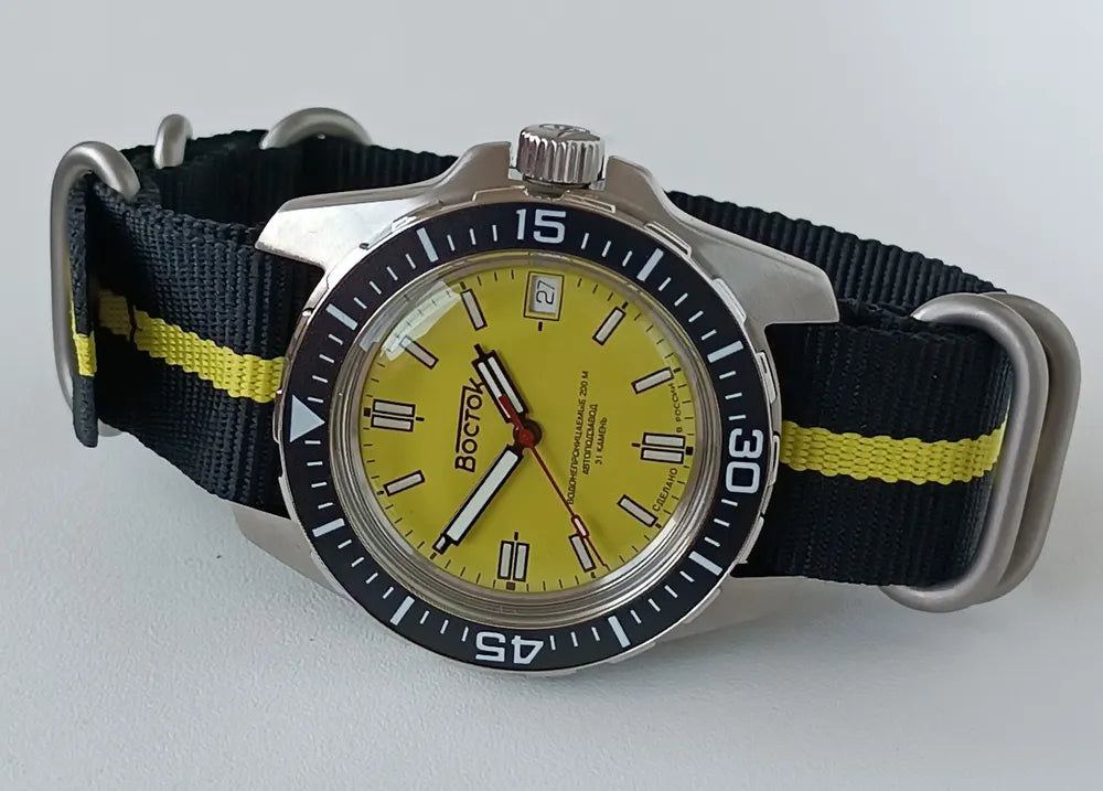 Vostok Amphibia Tourist 14050B Watch | Scubadudestore