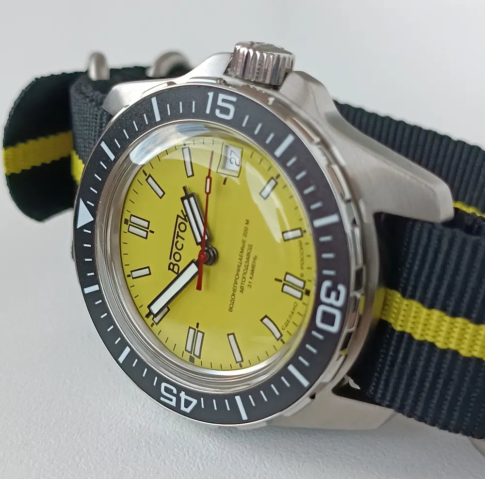 Vostok Amphibia Tourist 14050B Watch | Scubadudestore