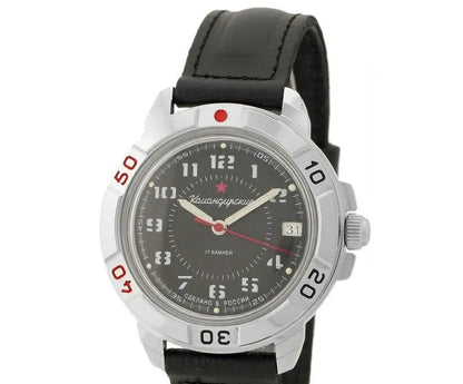 Vostok Komandirskie 431186 Mechanical Military Watch | Scubadudestore