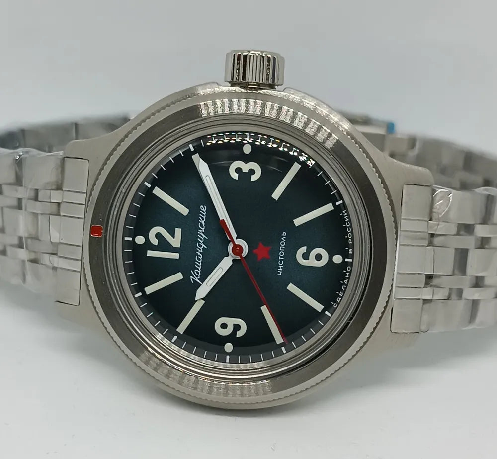 Vostok Komandirskie 72047A Automatic Watch | Scubadudestore
