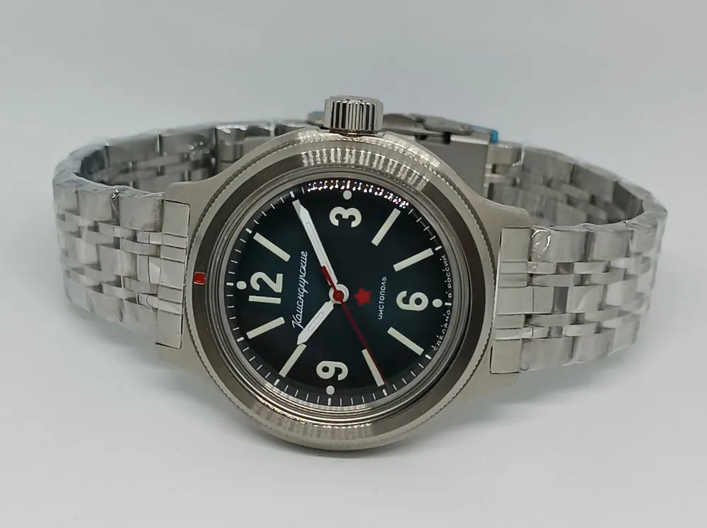 Vostok Komandirskie 72047A Automatic Watch | Scubadudestore