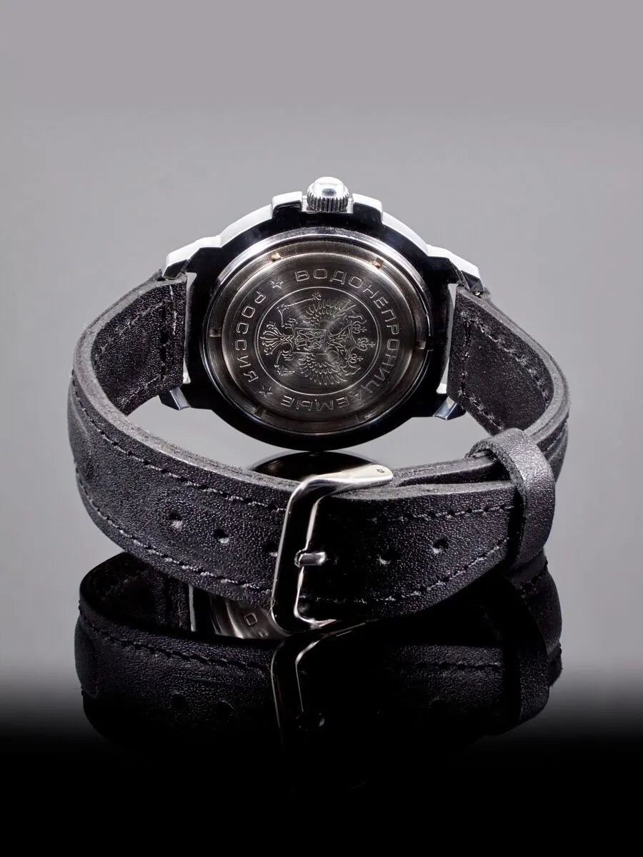Vostok Komandirskie 43121B Russian Railway Troops Watch | Scubadudestore