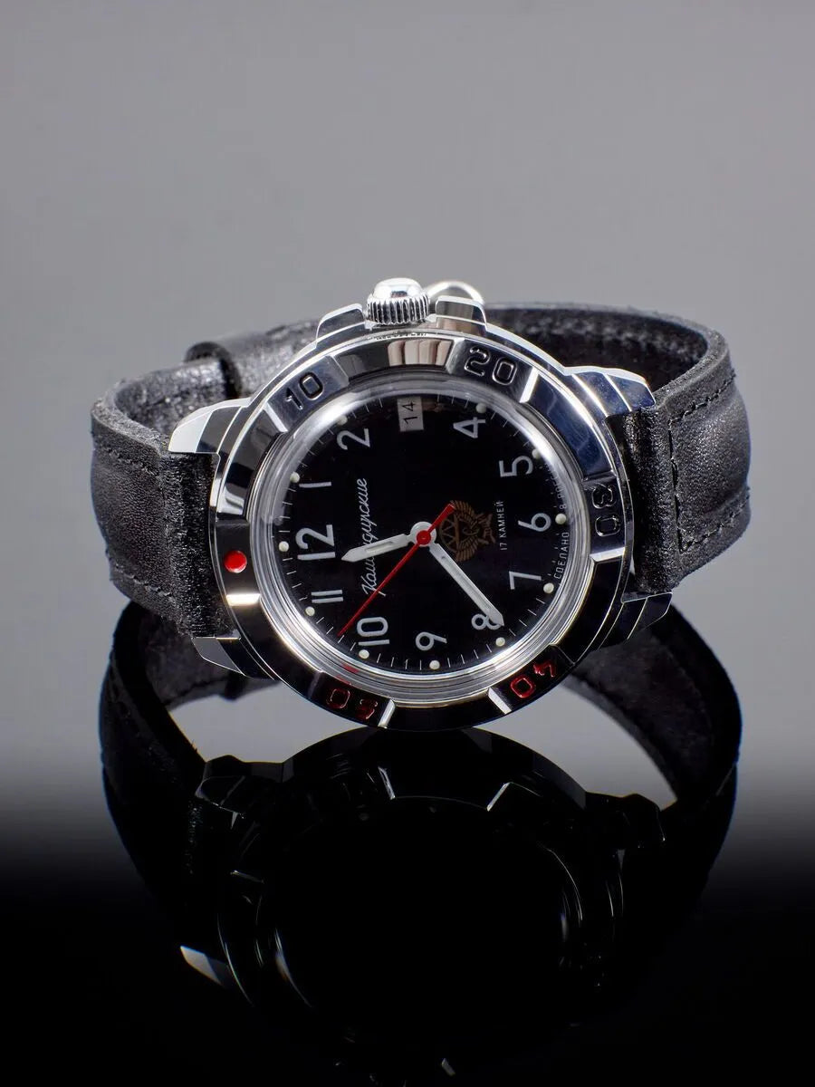 Vostok Komandirskie 43121B Russian Railway Troops Watch | Scubadudestore
