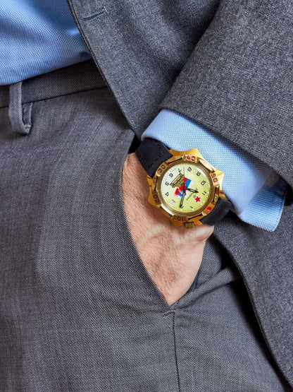 Vostok Komandirskie 539295 Mechanical Watch | Scubadudestore