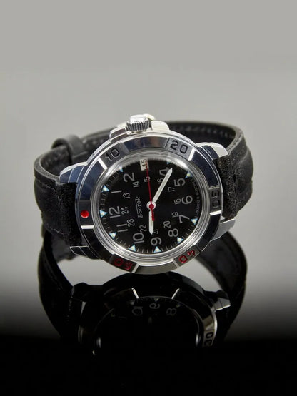 Vostok Komandirskie 431783 Mechanical Military Watch | Scubadudestore