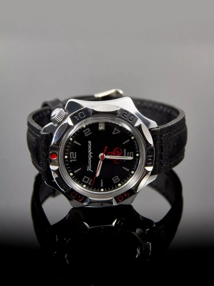 Vostok Komandirskie 53127B Mechanical Watch | Scubadudestore