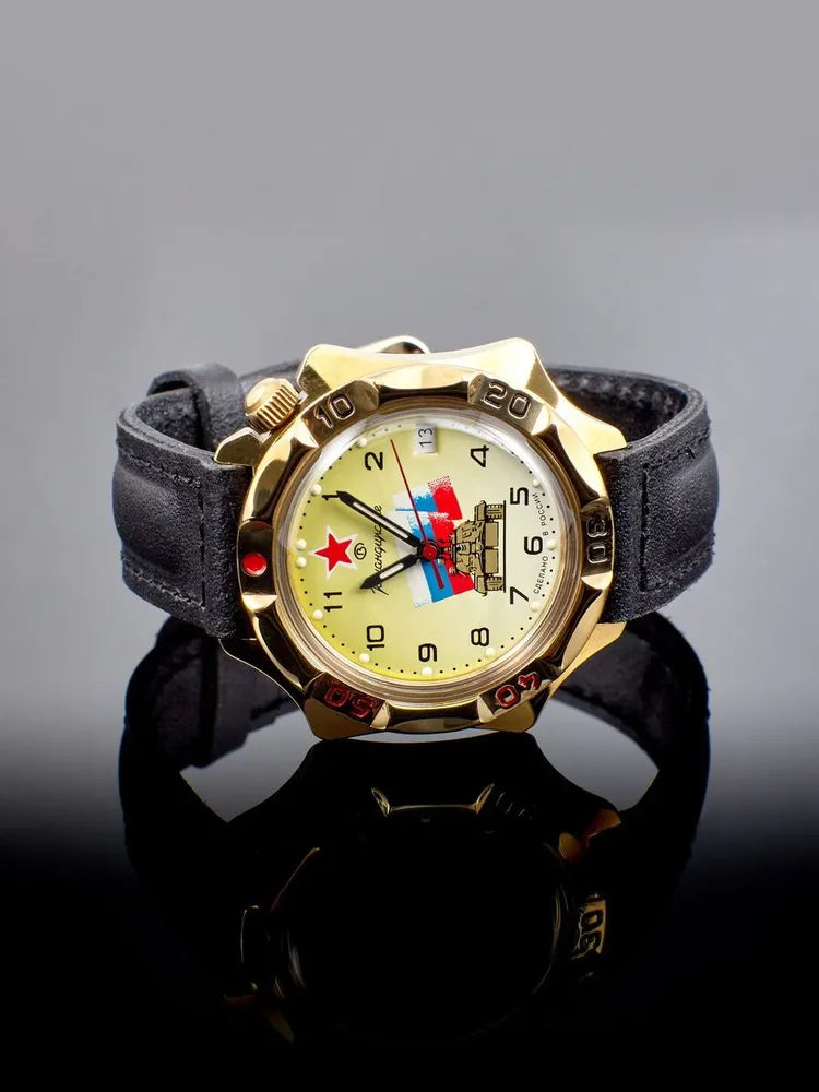 Vostok Komandirskie 539295 Mechanical Watch | Scubadudestore