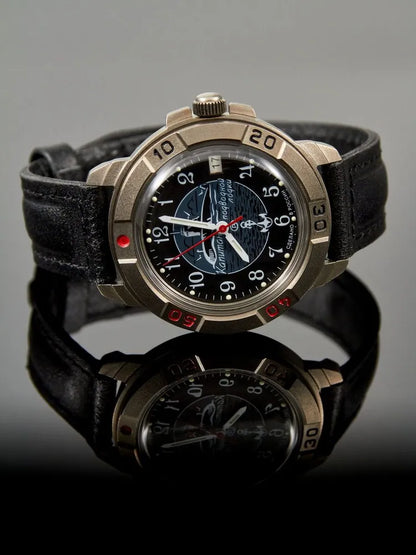 Vostok Komandirskie 436831 Mechanical Submarine Watch | Scubadudestore