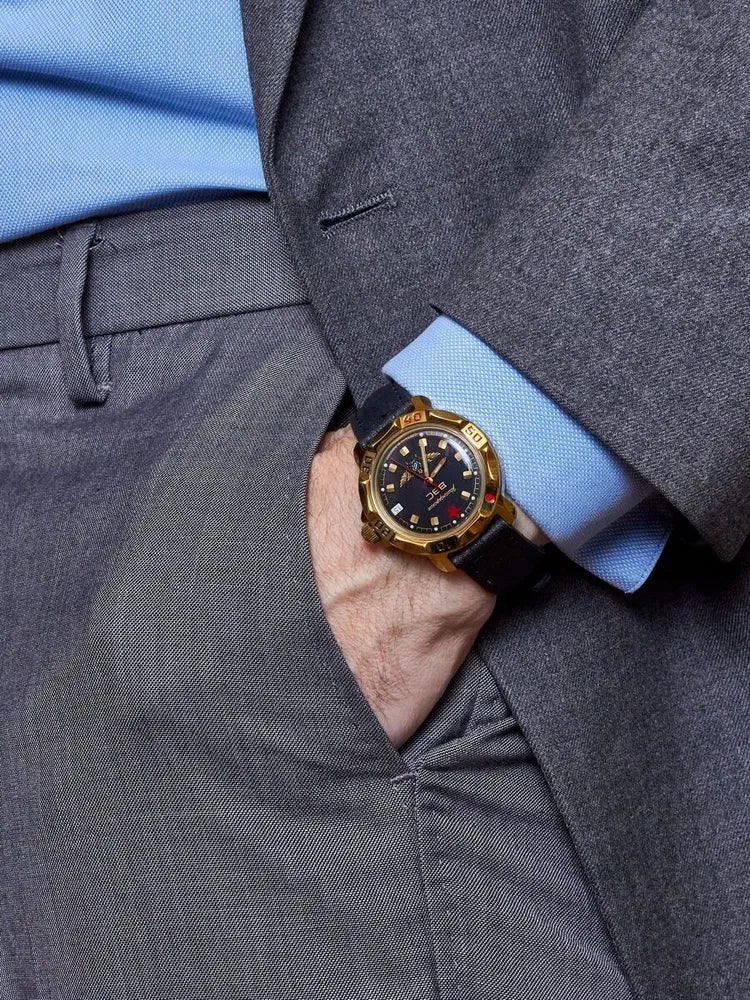 Vostok Komandirskie 819313 Air Force Watch  | Scubadudestore
