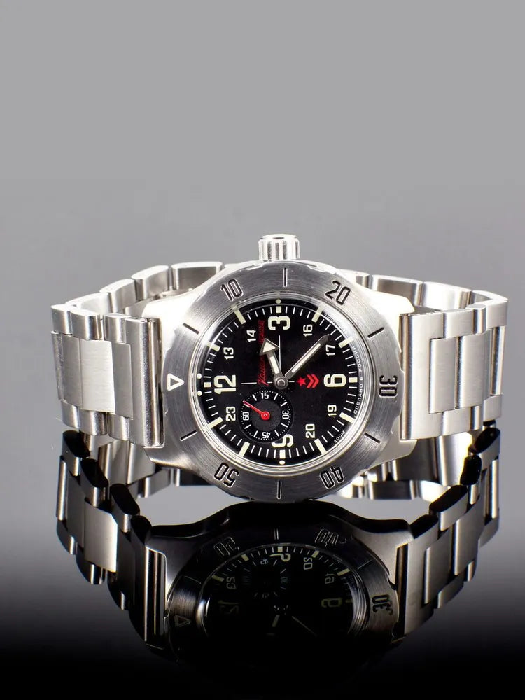 Vostok Komandirskie 350504 Military Watch | Scubadudestore