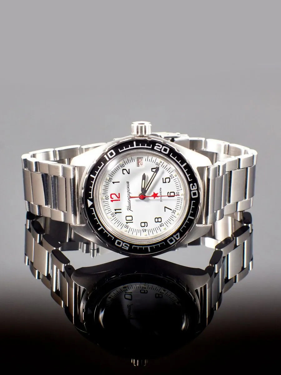 Vostok Komandirskie 020712 Diver Mechanical Watch | Scubadudestore 
