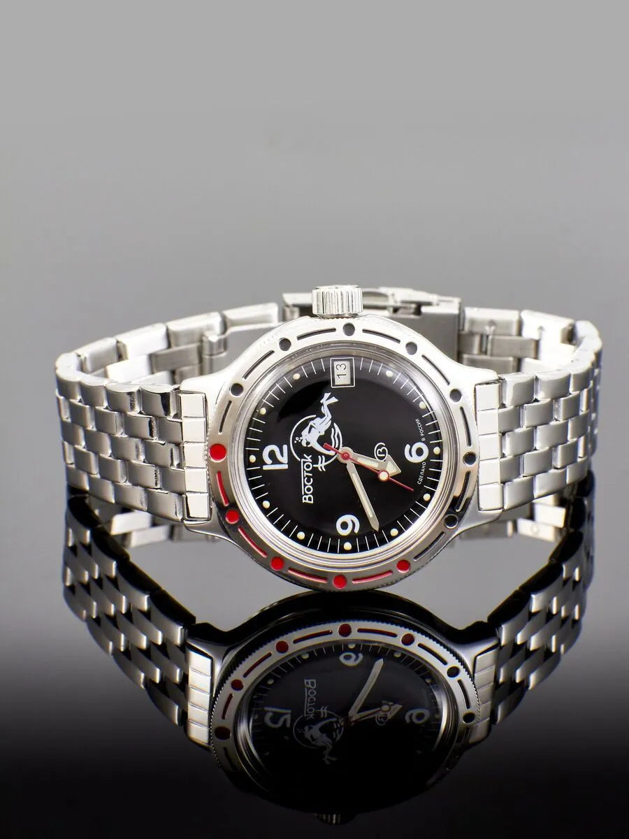 Vostok Amphibia 420634 Scuba Dude Watch | ScubaDudeStore