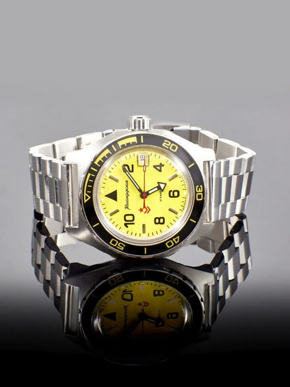 Vostok Komandirskie 650855 Automatic Mechanical Watch | Scubadudestore