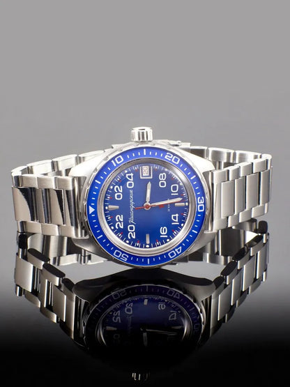 Vostok Komandirskie 02038A 24-Hour Watch | Scubadudestore