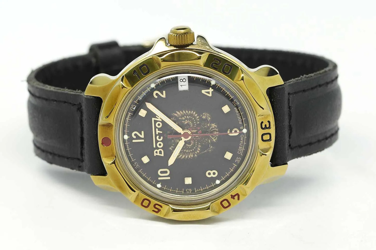 Vostok Komandirskie 819770 Mechanical Watch | Scubadudestore