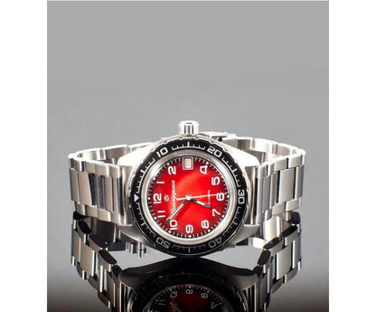 Vostok Komandirskie 02035A Mechanical Diver Watch | Scubadudestore