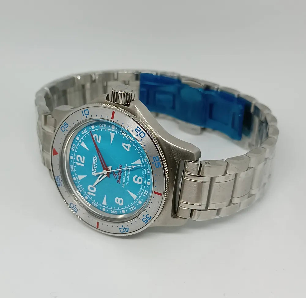 Vostok Amphibia 74044V Elbrus Watch | Scubadudestore