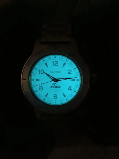 Vostok Amphibia 74044V Elbrus Watch | Scubadudestore