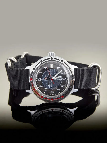 Vostok Komandirskie 921831 Military Mechanical Watch | Scubadudestore