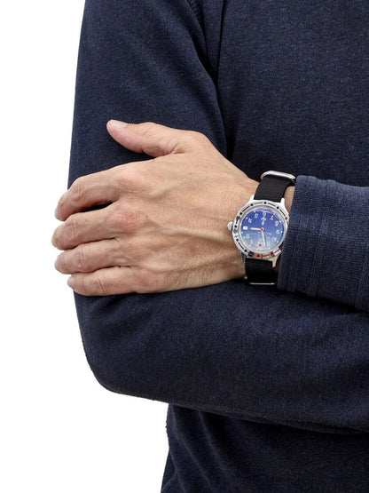Vostok Komandirskie 921289 Submarine Mechanical Watch | Scubadudestore