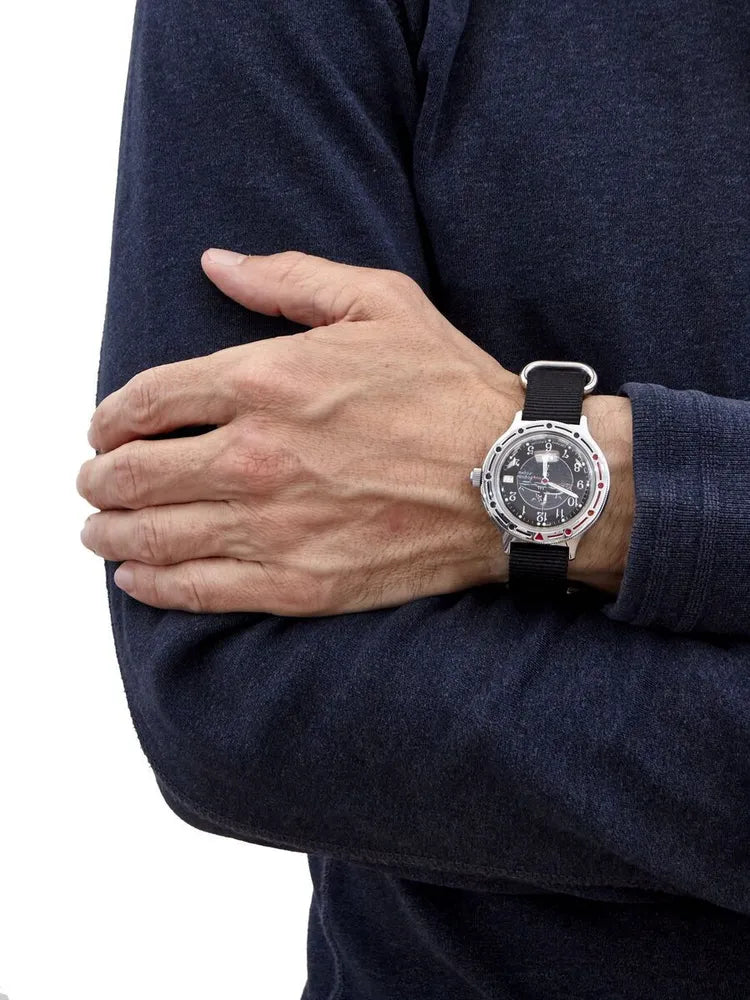 Vostok Komandirskie 921831 Military Mechanical Watch | Scubadudestore