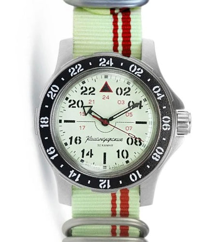 Vostok Komandirskie 18011B | Vostok Aviator Watch | ScubaDudeStore