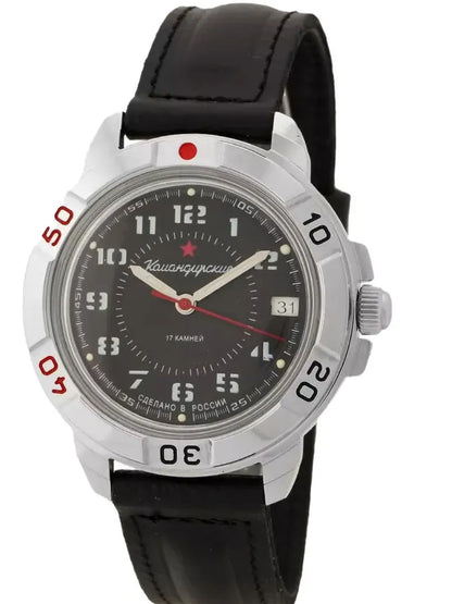 Vostok Komandirskie 431186 Mechanical Military Watch | Scubadudestore