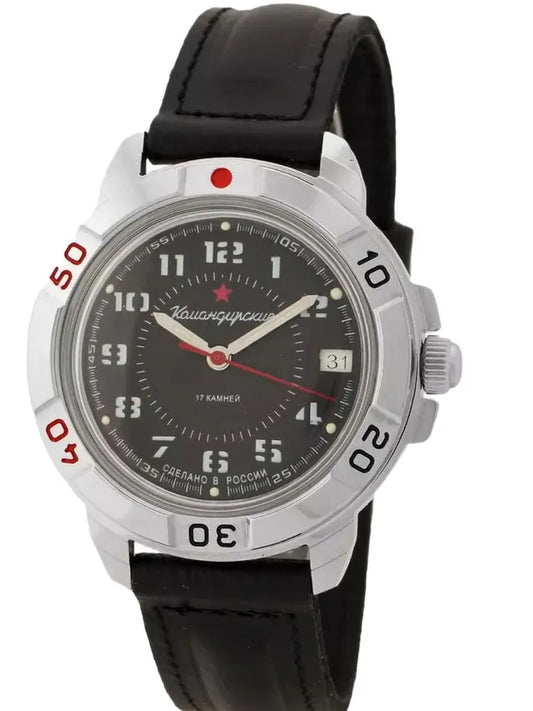 Vostok Komandirskie 431186 Mechanical Military Watch | Scubadudestore
