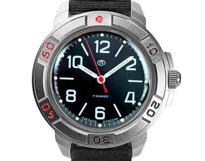 Vostok Komandirskie 43613V Watch | Scubadudestore