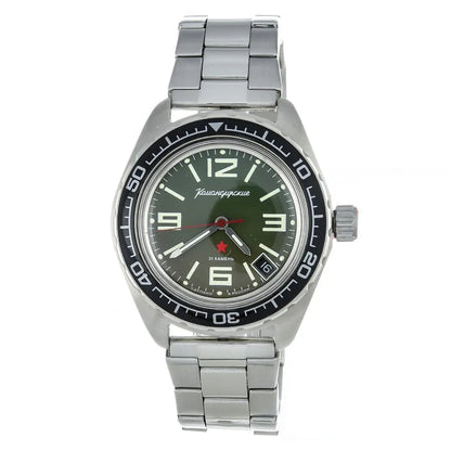 Vostok Komandirskie 020715 Automatic Mechanical Watch | Scubadudestore