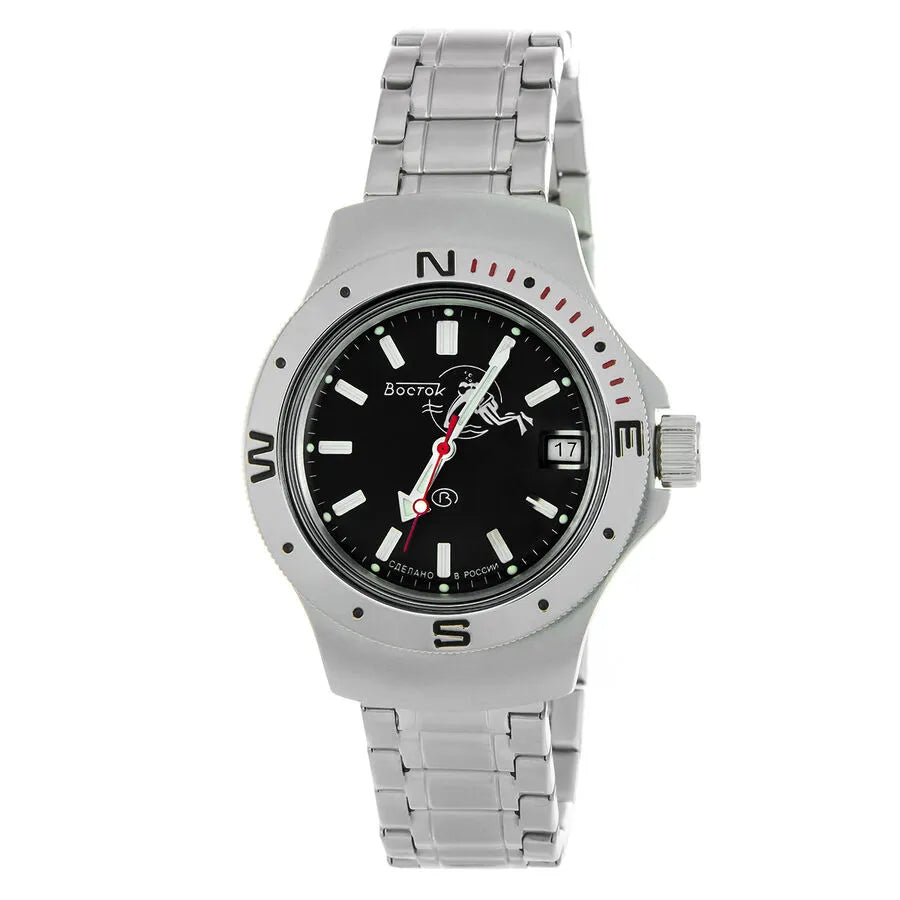 Vostok Amphibia 060634 Scuba Dude Watch | Scubadudestore