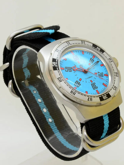 Vostok Amphibia 16033V Watch Pripyat Chernobyl | Scubadudestore