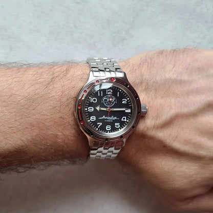 Vostok Amphibia 420867 GRU Diver Mechanical Watch | Scubadudestore