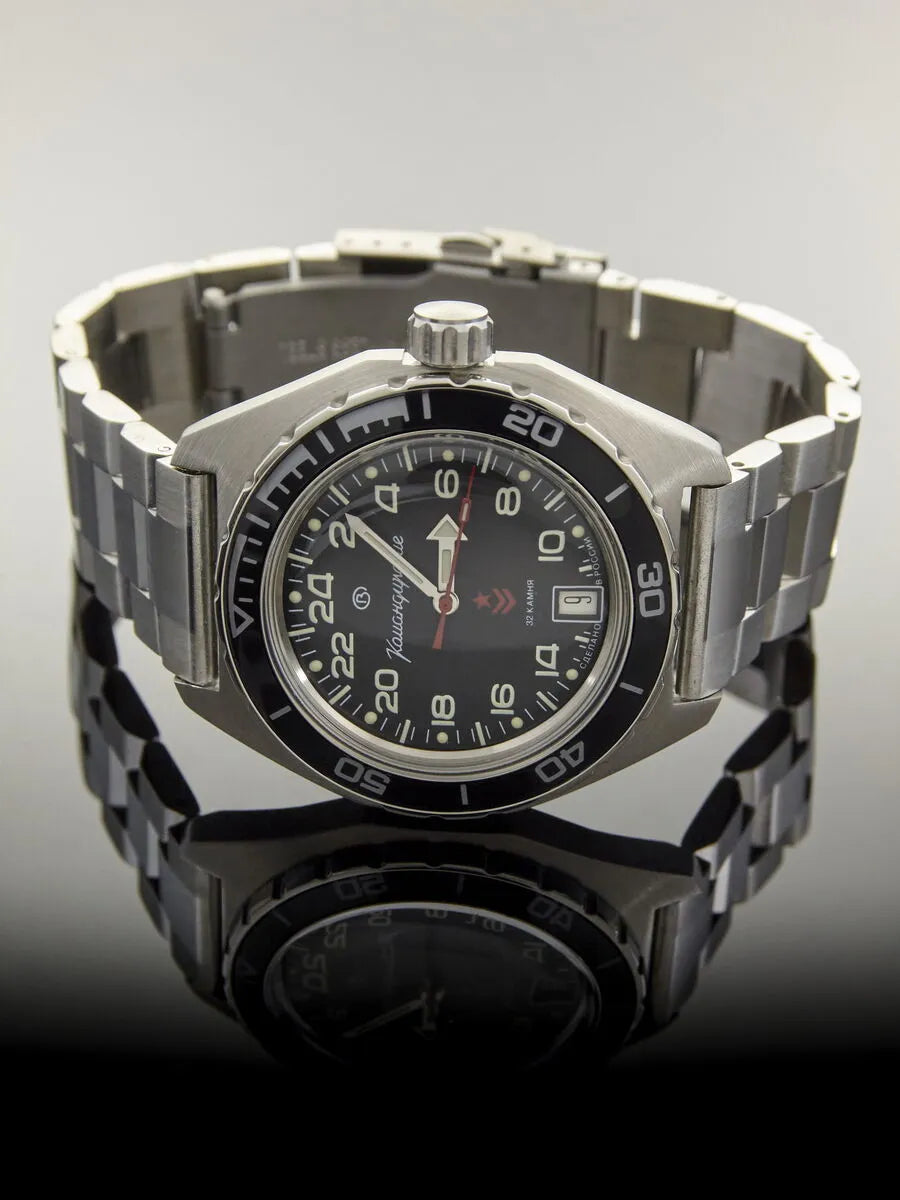 Vostok Komandirskie 650541 24-Hour | Scubadudestore