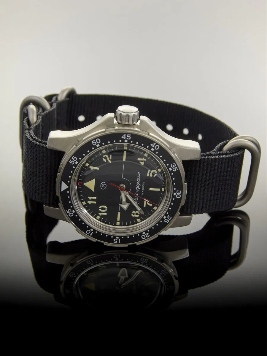 Vostok Komandirskie 18022A PILOT Watch | ScubaDudeStore Vostok Komandirskie 18022A PILOT Watch | ScubaDudeStore