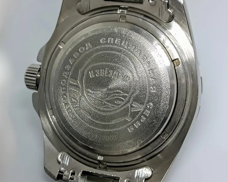 Vostok Amphibia 14038B Luna Dude Watch | Scubadudestore