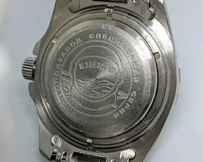 Vostok Amphibia 14038B Luna Dude Watch | Scubadudestore