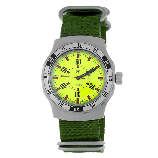 Vostok Amphibia 16032V Watch Pripyat Chernobyl | Scubadudestore