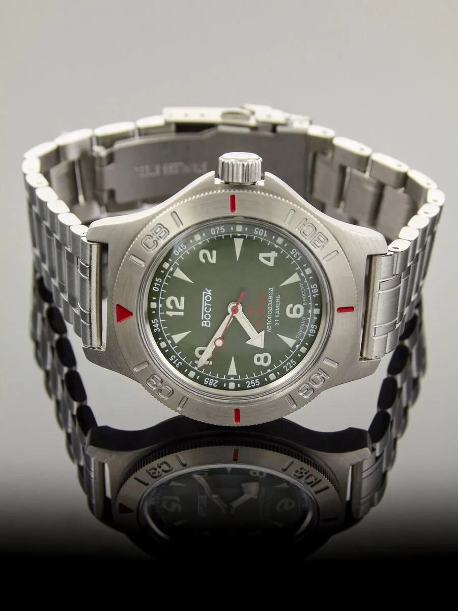 Vostok Amphibia 74093B Elbrus Mountain Watch | Scubadudestore