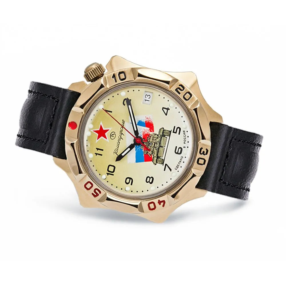 Vostok Komandirskie 539295 Mechanical Watch | Scubadudestore