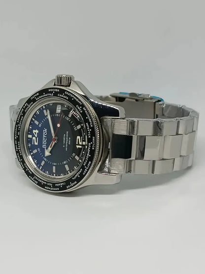 Vostok Amphibia 13025A 24-hour Automatic Watch | Scubadudestore