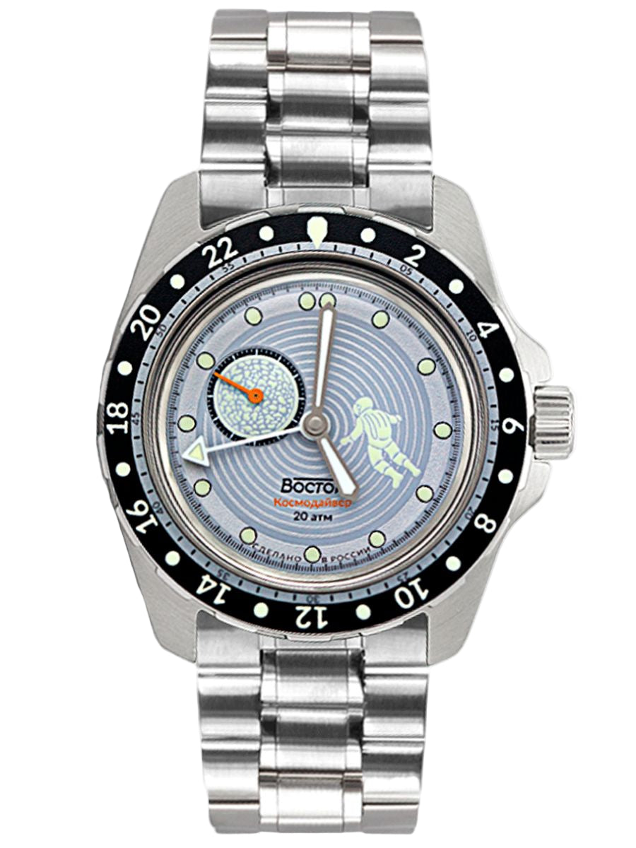 Vostok Amphibia 14039G Cosmodiver Luna Dude Watch | Scubadudestore