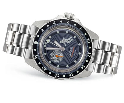 Vostok Amphibia Watch  2426.12/14038G Cosmodiver Mercury [Exclusive]| Scubadudestore 