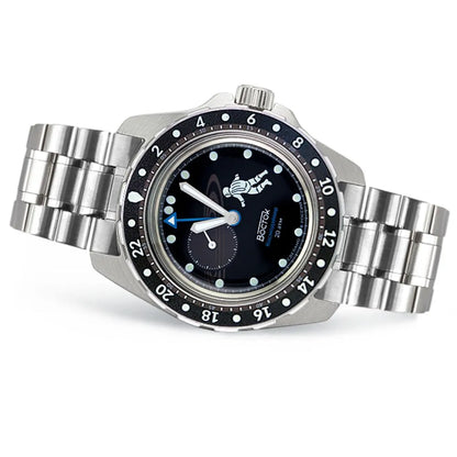 Vostok Amphibia 14062G Cosmodiver Saturn GMT Watch [Exclusive] | Scubadudestore