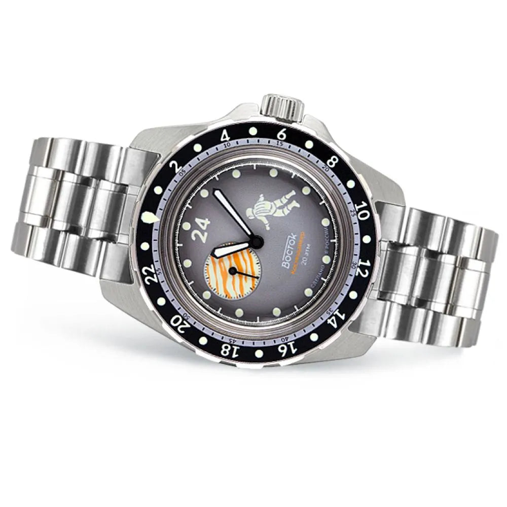 Vostok Amphibia 14068G Cosmodiver Venus GMT Watch [Exclusive] | Scubadudestore