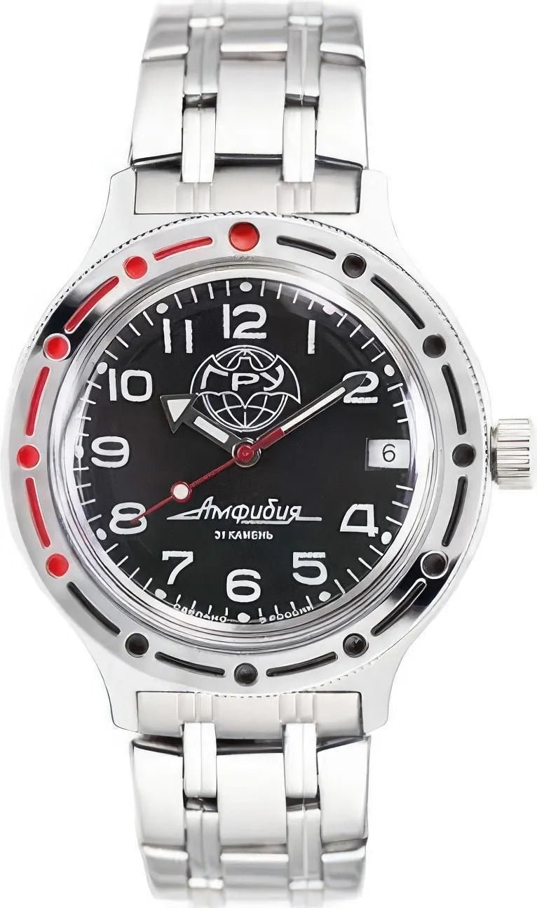 Vostok Amphibia 420867 GRU Diver Mechanical Watch | Scubadudestore